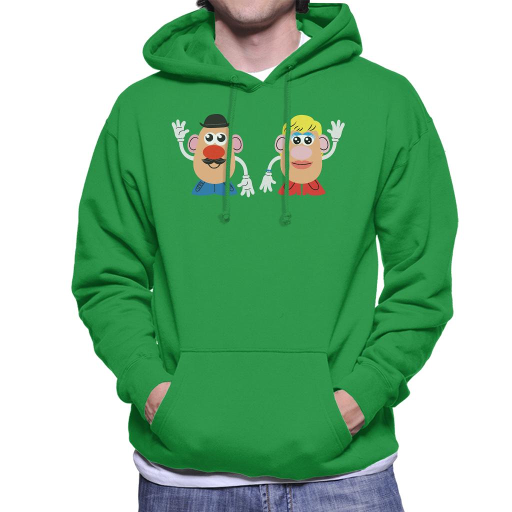 Mr Potato Head And Mrs Potato Head Wave Men's Hooded Sweatshirt-ALL + EVERY