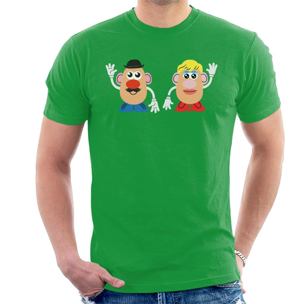 Mr Potato Head And Mrs Potato Head Wave Men's T-Shirt-ALL + EVERY