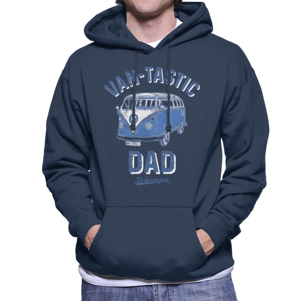 Volkswagen Dad Van Tastic Men's Hooded Sweatshirt-ALL + EVERY