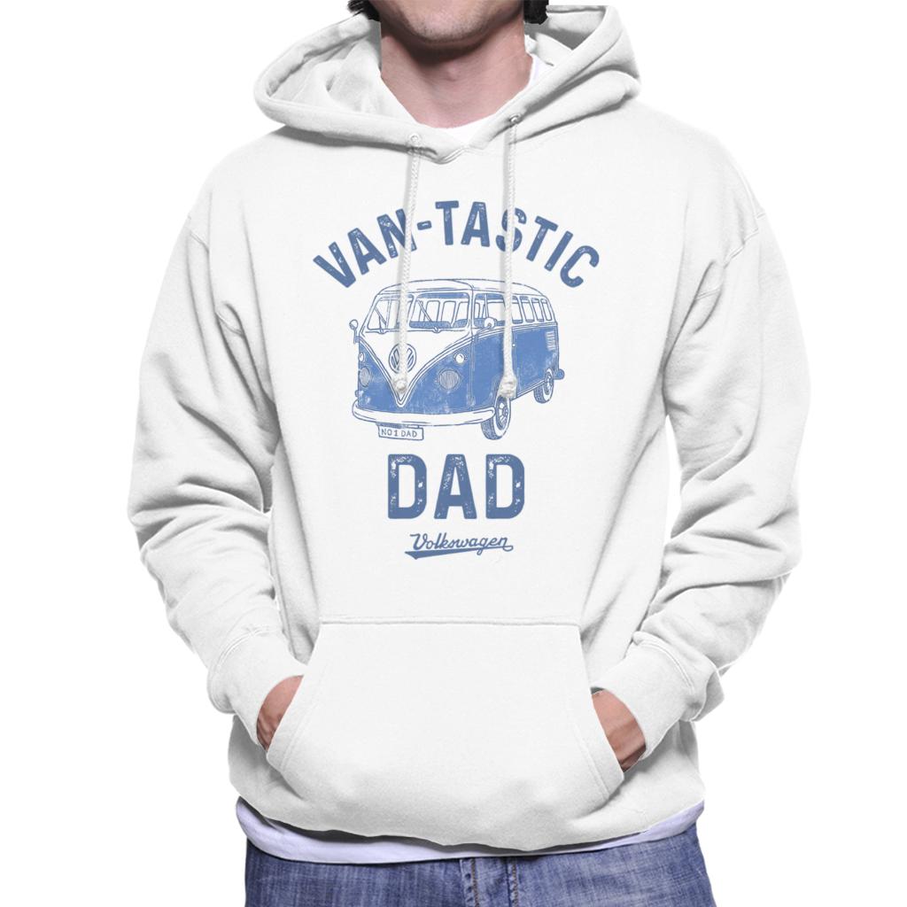 Volkswagen Dad Van Tastic Men's Hooded Sweatshirt-ALL + EVERY