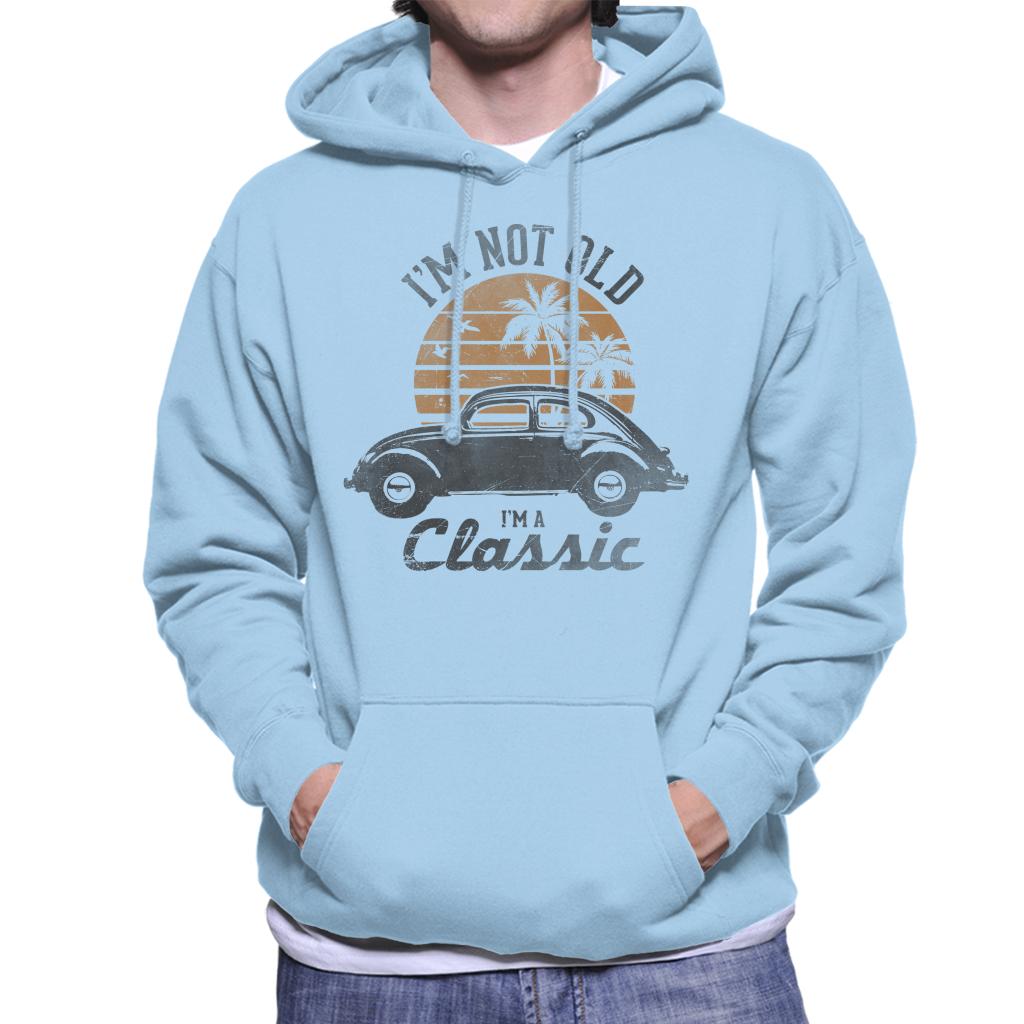 Volkswagen Im A Classic Men's Hooded Sweatshirt-ALL + EVERY