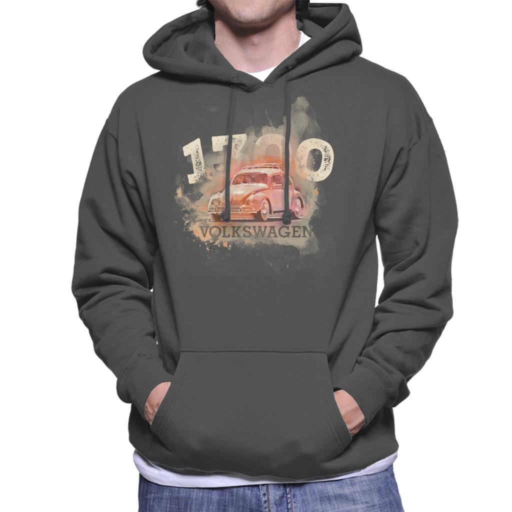 Volkswagen 1300 Retro Beetle Men's Hooded Sweatshirt-ALL + EVERY