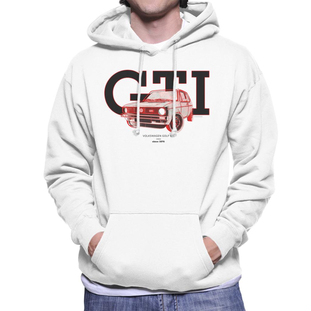 Volkswagen Golf GTI 1976 Men's Hooded Sweatshirt-ALL + EVERY