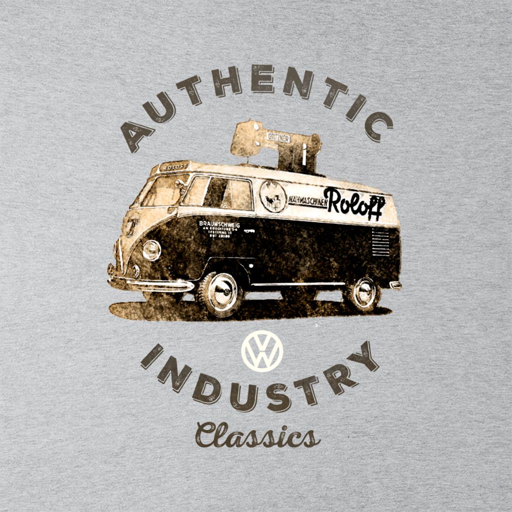 Volkswagen Classic Camper Authentic Industry Women's Hooded Sweatshirt-ALL + EVERY