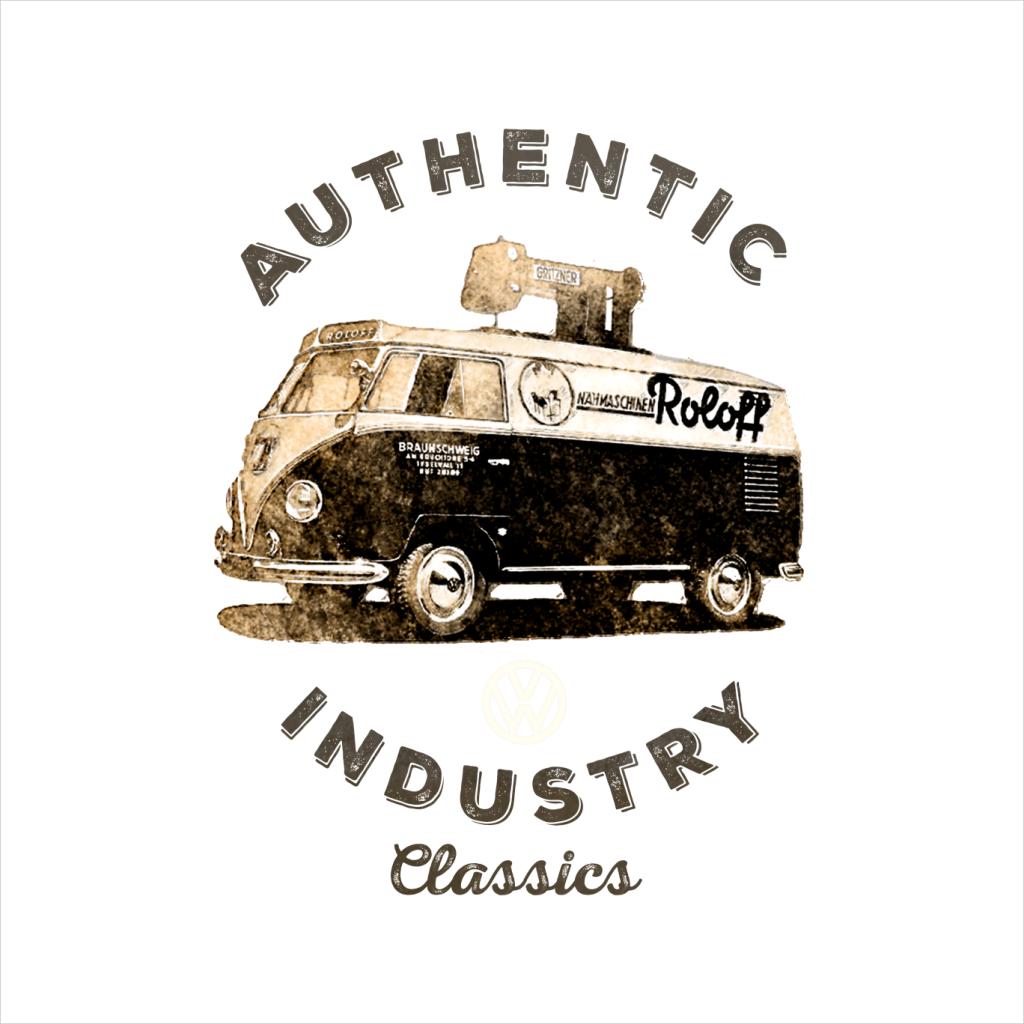 Volkswagen Classic Camper Authentic Industry Women's Hooded Sweatshirt-ALL + EVERY