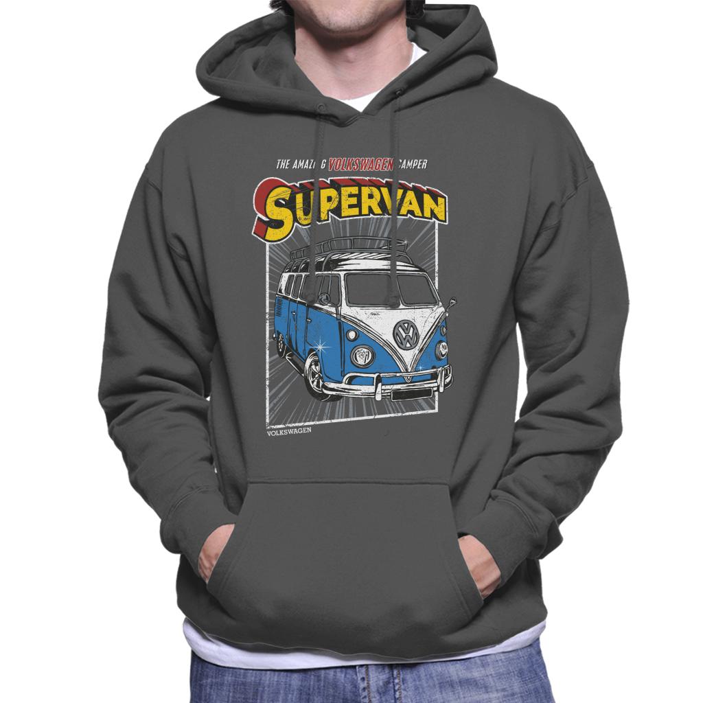 Volkswagen The Amazing Supervan Camper Men's Hooded Sweatshirt-ALL + EVERY