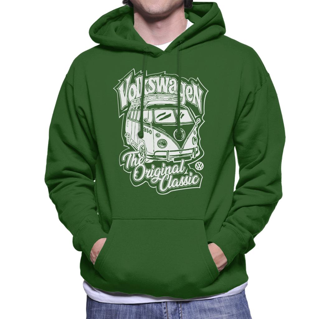 Volkswagen T1 Camper The Original Classic Men's Hooded Sweatshirt-ALL + EVERY