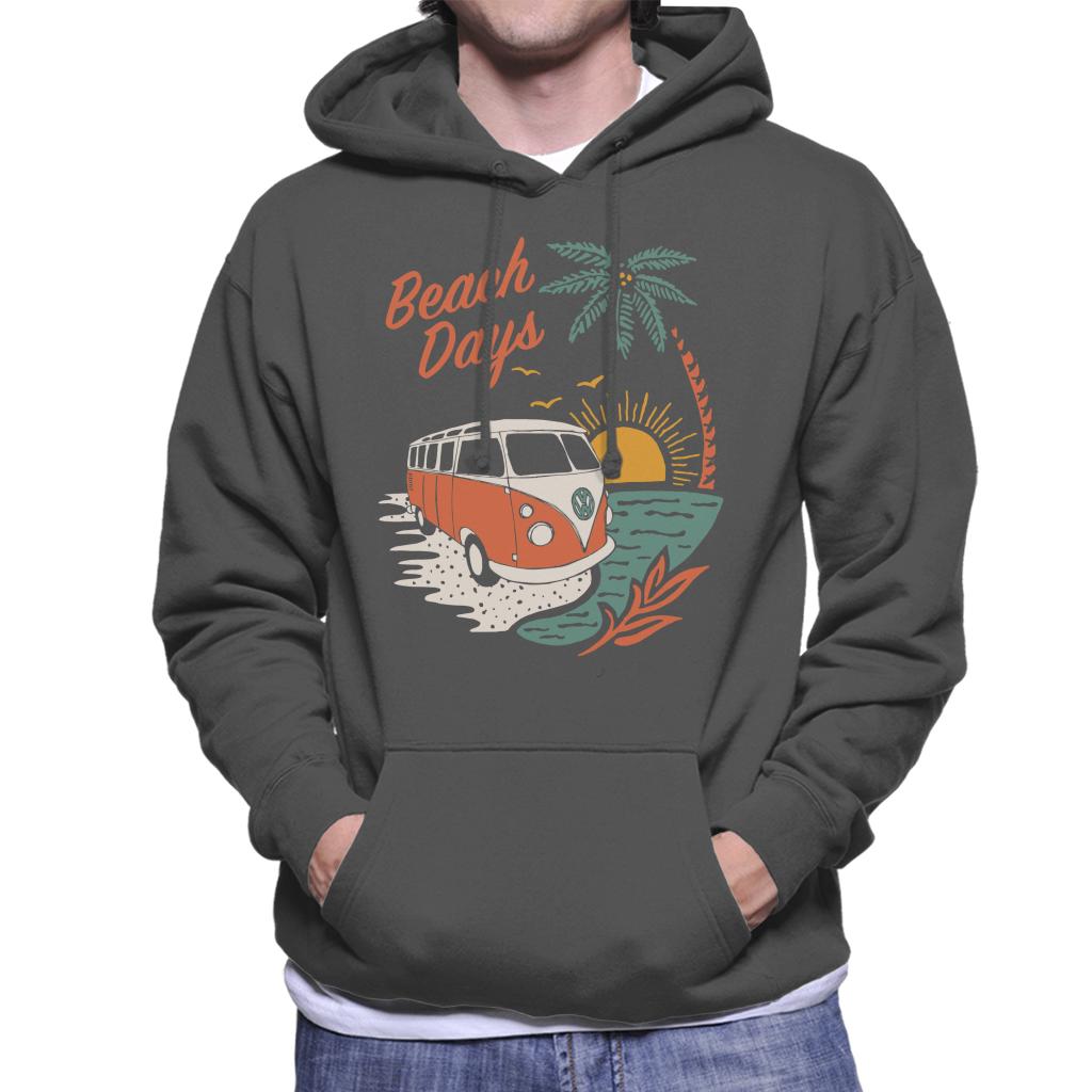 Volkswagen T1 Camper Beach Days Men's Hooded Sweatshirt-ALL + EVERY