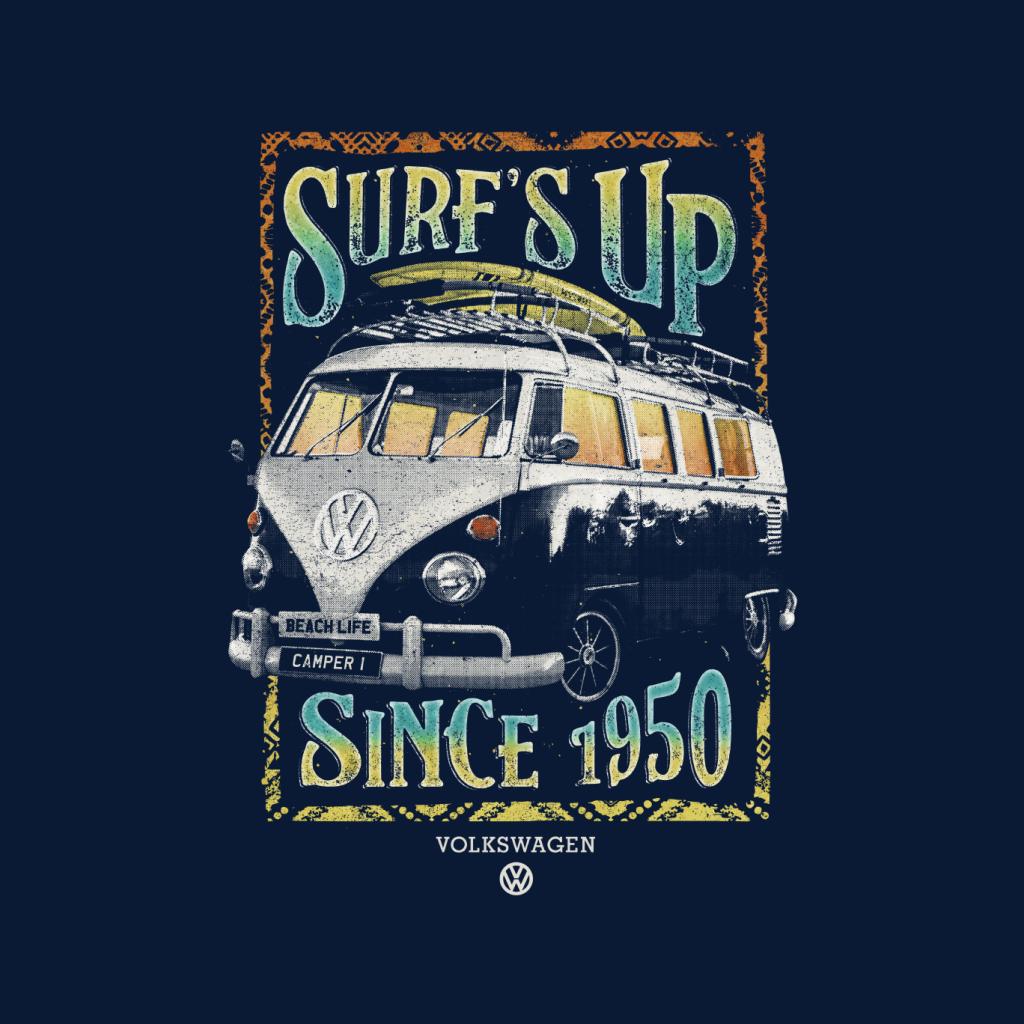 Volkswagen Surfs Up T1 Camper Men's Hooded Sweatshirt-ALL + EVERY