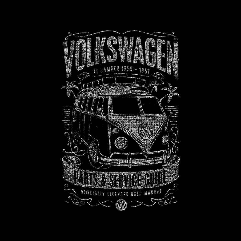 Volkswagen Camper Parts And Service Guide Men's Hooded Sweatshirt-ALL + EVERY