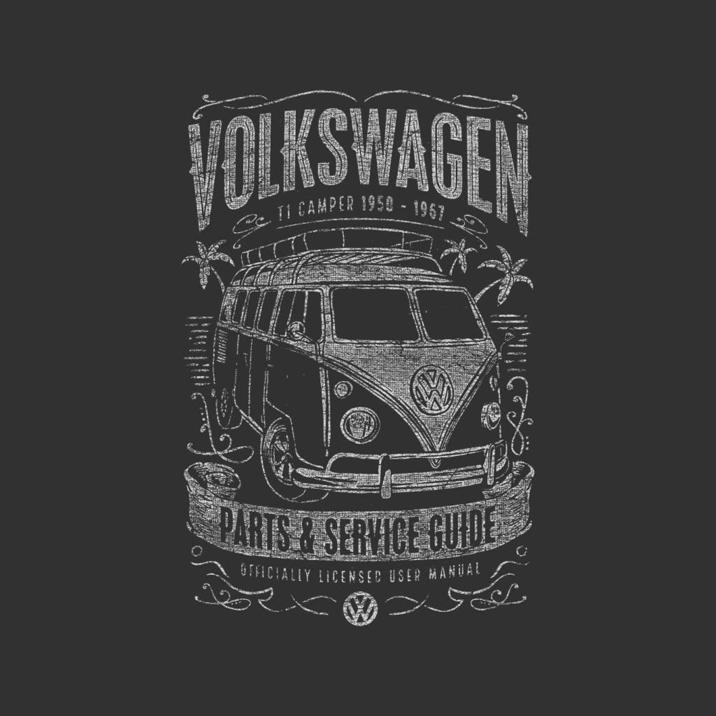 Volkswagen Camper Parts And Service Guide Women's Hooded Sweatshirt-ALL + EVERY