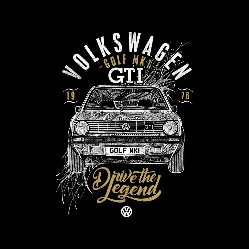 Volkswagen Golf MK1 GTI Drive The Legend Women's Hooded Sweatshirt-ALL + EVERY