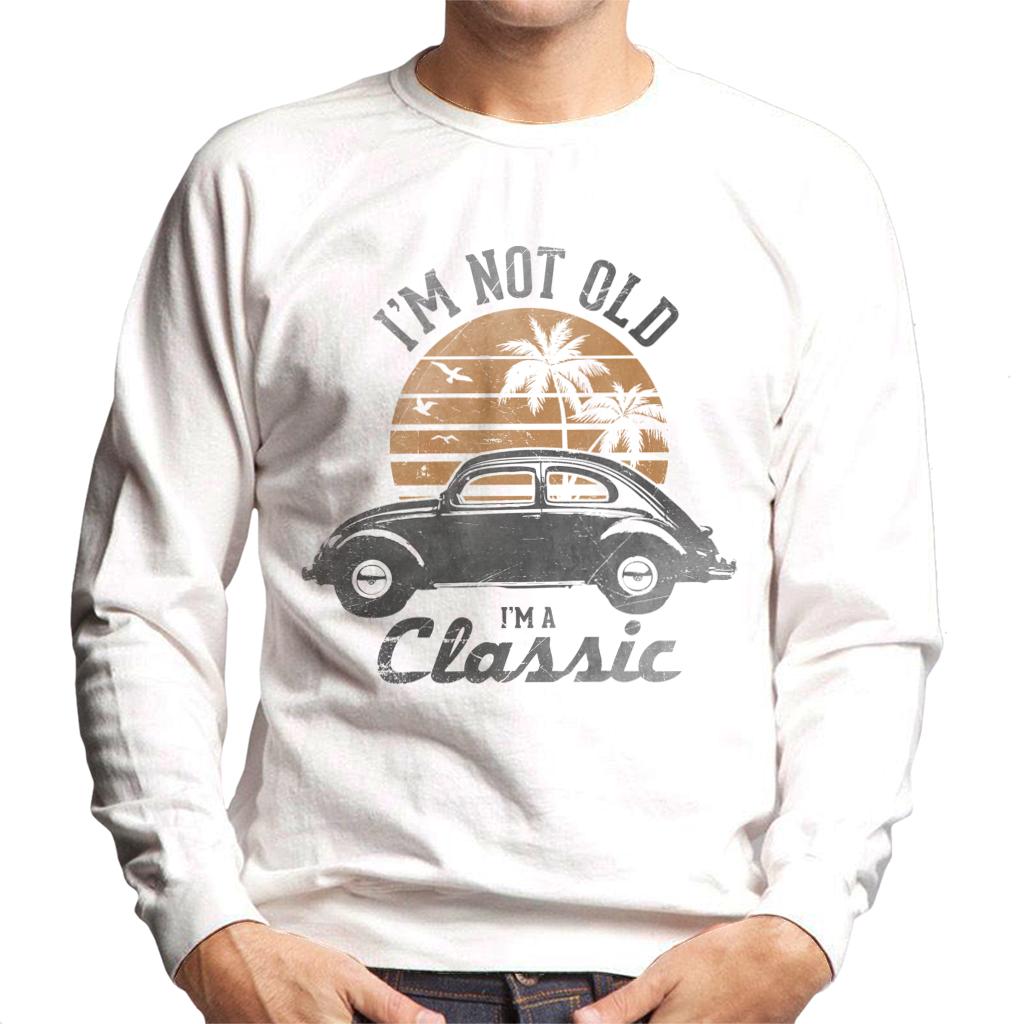 Volkswagen Sunset Beetle Im A Classic Men's Sweatshirt-ALL + EVERY