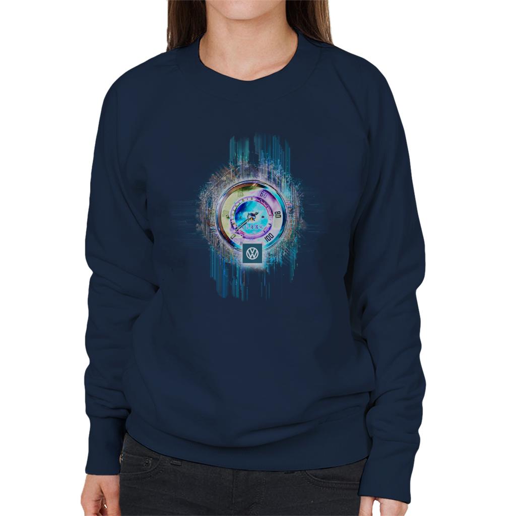 Volkswagen Luminous Speedometer VW Women's Sweatshirt-ALL + EVERY