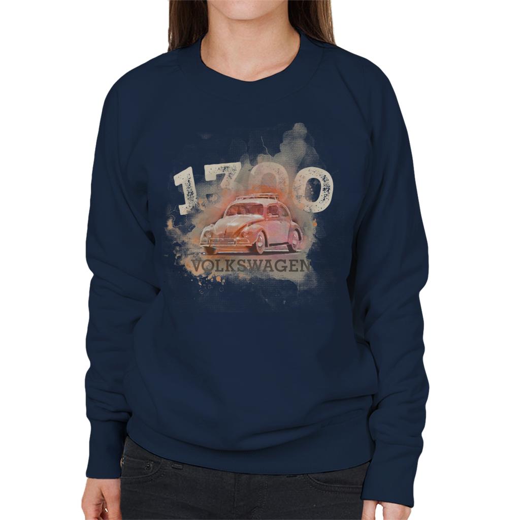 Volkswagen 1300 Beetle Women's Sweatshirt-ALL + EVERY