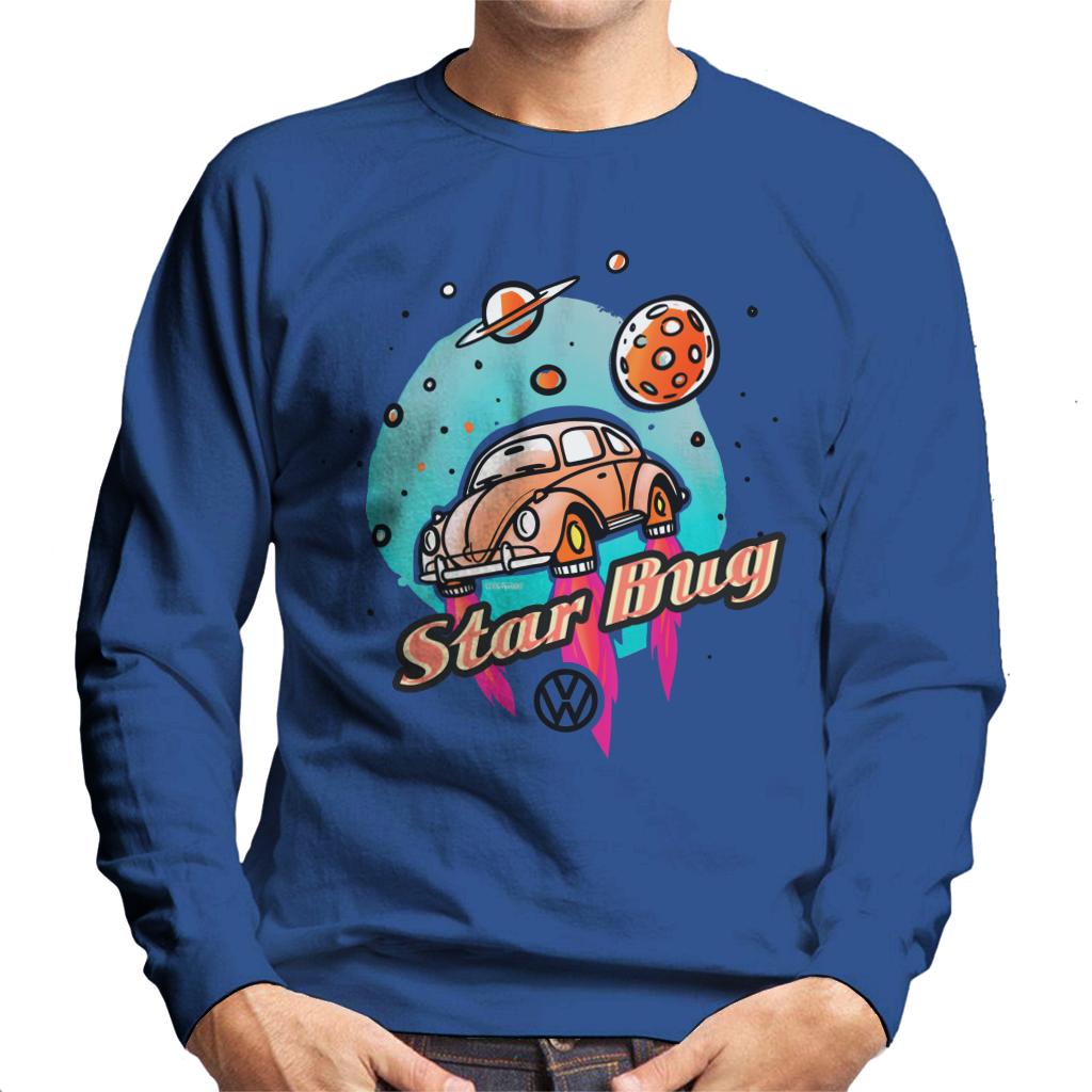 Volkswagen Star Bug Cartoon Beetle Men's Sweatshirt-ALL + EVERY