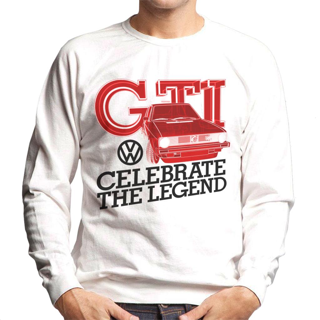 Volkswagen Celebrate Golf GTI Men's Sweatshirt-ALL + EVERY