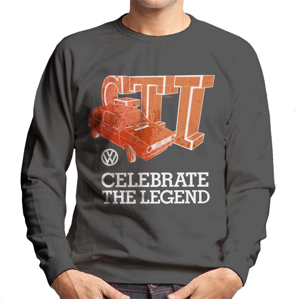 Volkswagen Celebrate The Legend Retro Golf GTI Men's Sweatshirt-ALL + EVERY