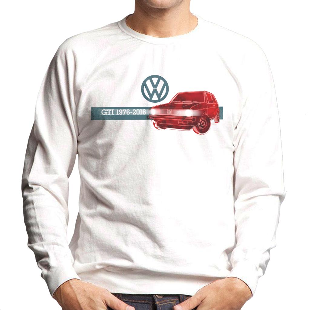 Volkswagen Golf GTI 1976 To 2016 Men's Sweatshirt-ALL + EVERY