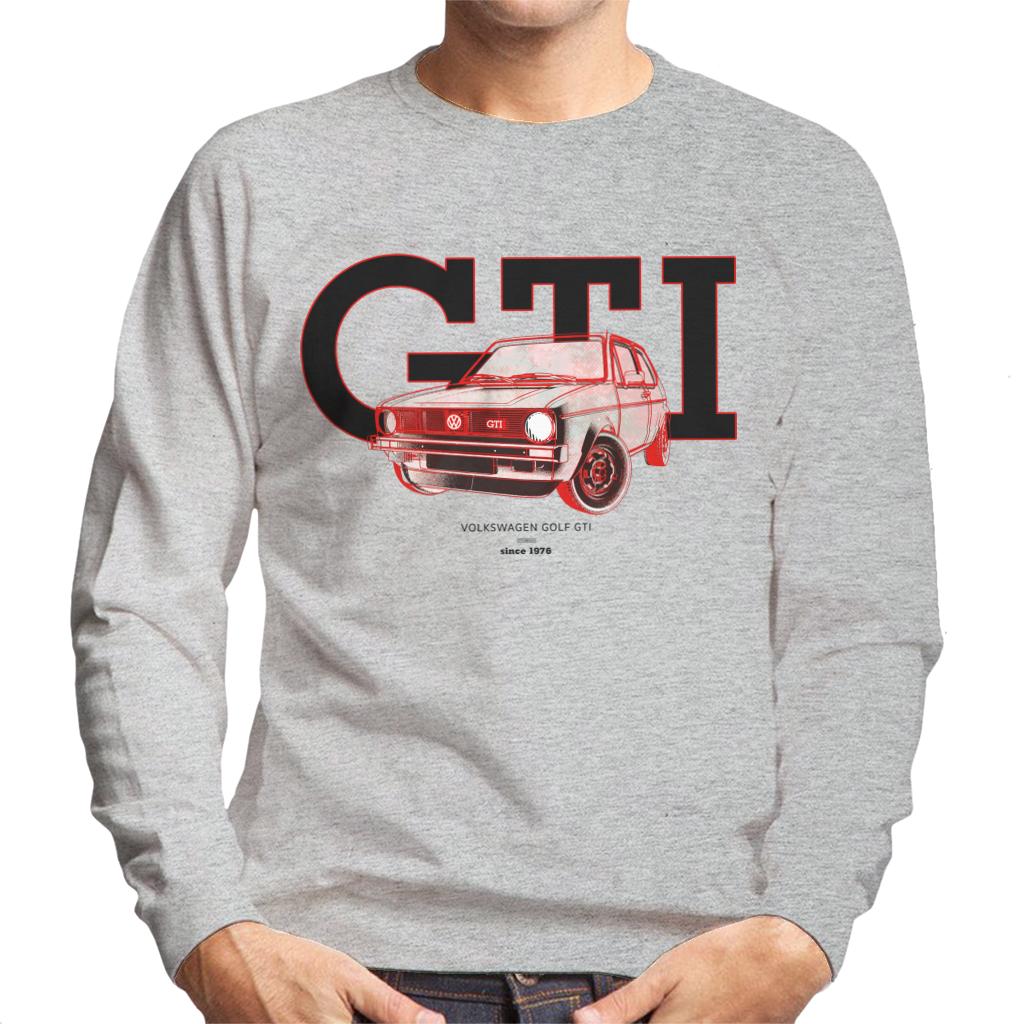 Volkswagen Retro Golf GTI Since 1976 Men's Sweatshirt-ALL + EVERY