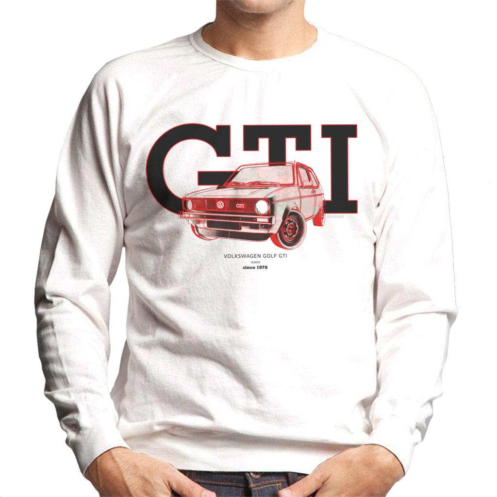 Volkswagen Retro Golf GTI Since 1976 Men's Sweatshirt-ALL + EVERY