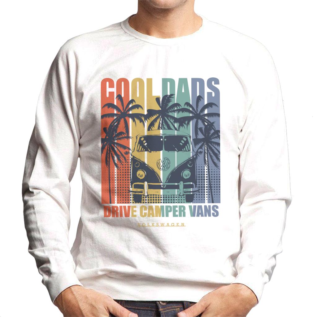 Volkswagen Retro Cool Dads Drive Campervans Men's Sweatshirt-ALL + EVERY