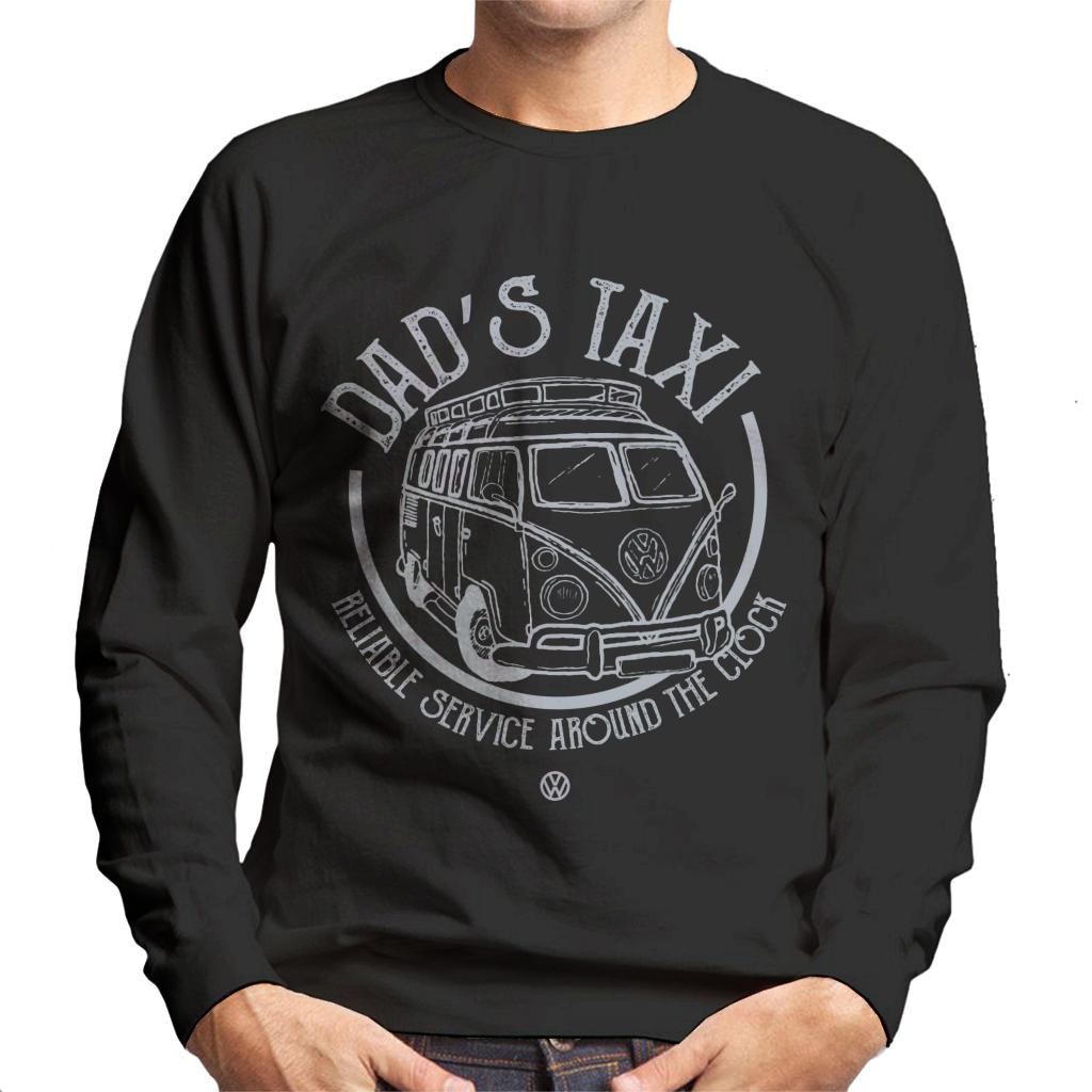 Volkswagen Reliable Service Dads Taxi Camper Men's Sweatshirt-ALL + EVERY