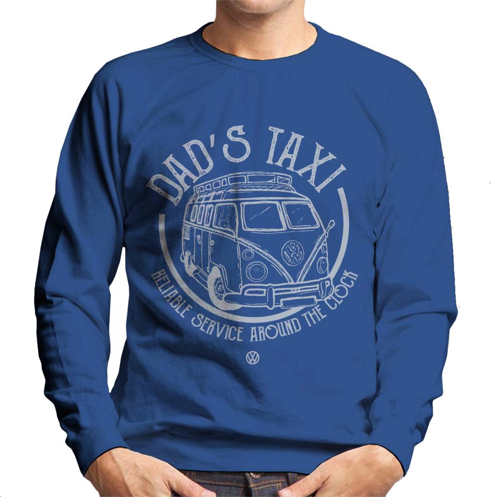 Volkswagen Reliable Service Dads Taxi Camper Men's Sweatshirt-ALL + EVERY