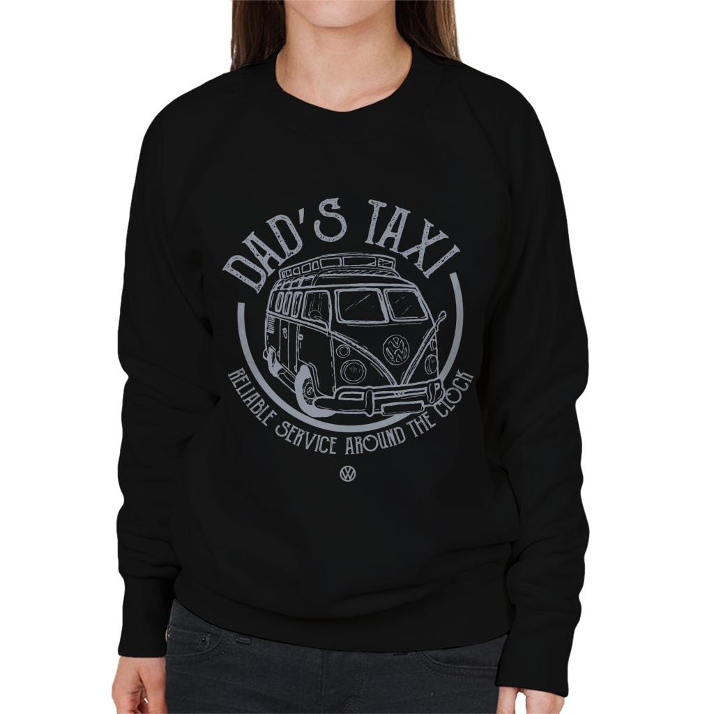 Volkswagen Reliable Service Dads Taxi Camper Women's Sweatshirt-ALL + EVERY