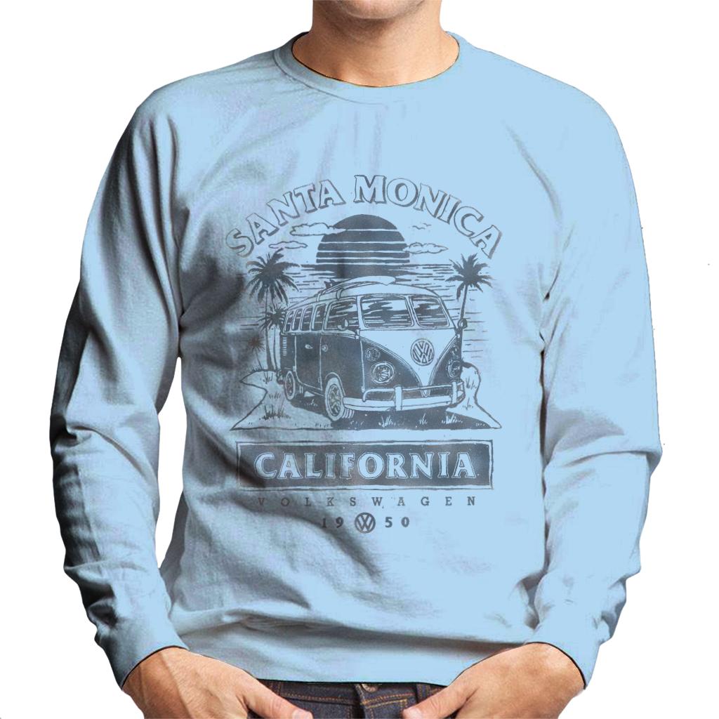 Volkswagen California Sunset Camper Men's Sweatshirt-ALL + EVERY