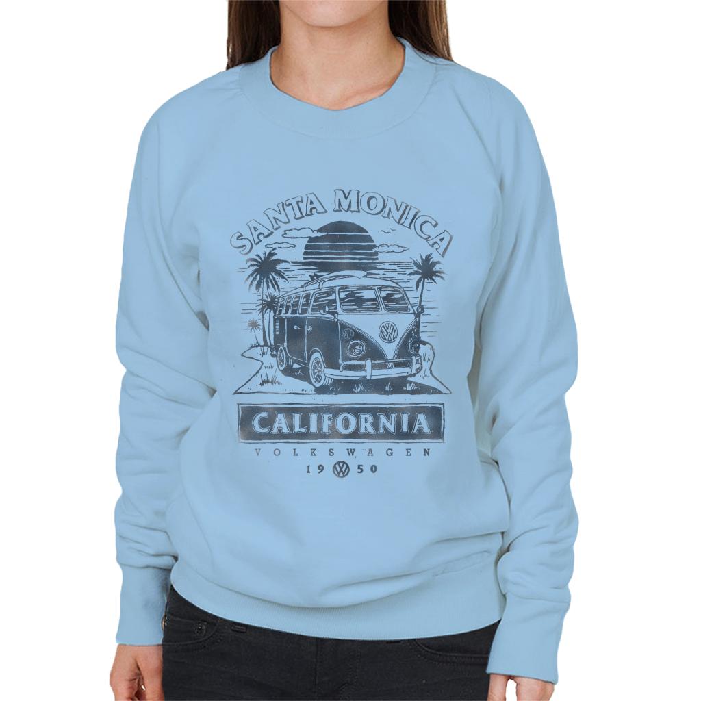 Volkswagen California Sunset Camper Women's Sweatshirt-ALL + EVERY