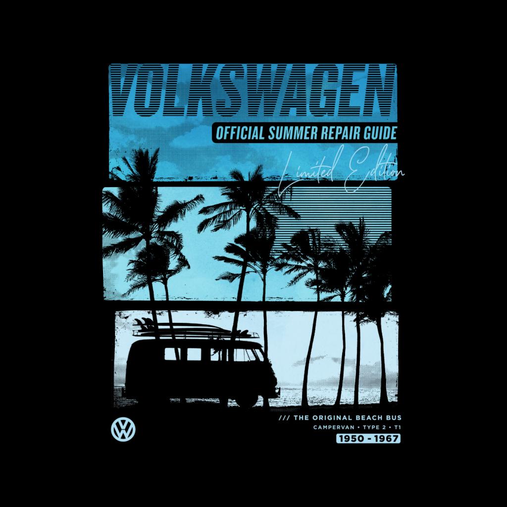 Volkswagen Summer Repair Guide Beach Bus Men's Sweatshirt-ALL + EVERY