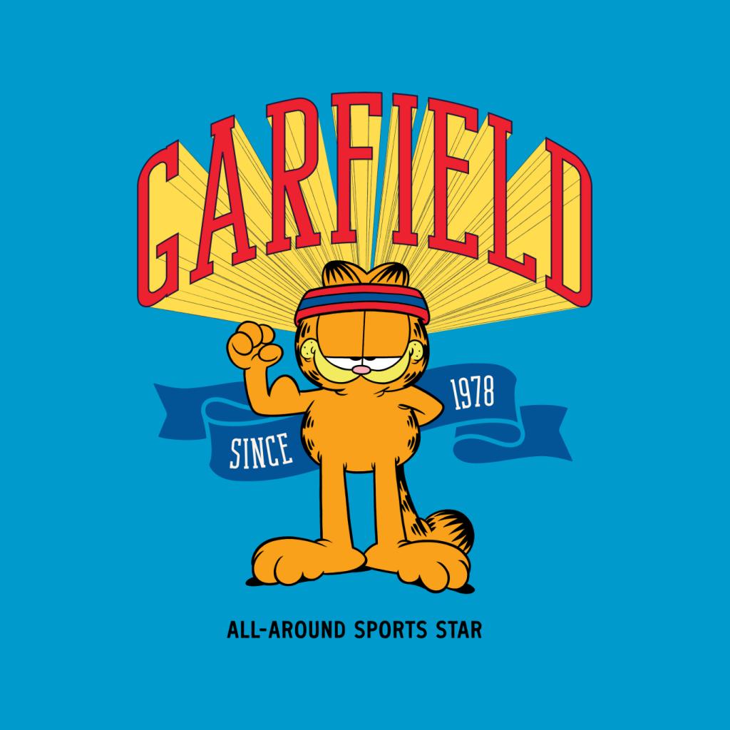 Garfield All Around Sports Star Men's T-Shirt-ALL + EVERY