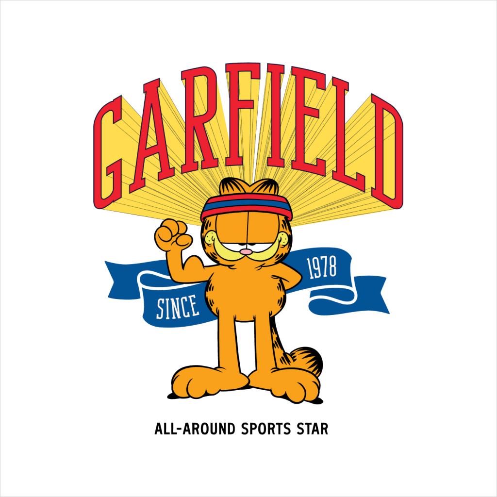 Garfield All Around Sports Star Men's T-Shirt-ALL + EVERY