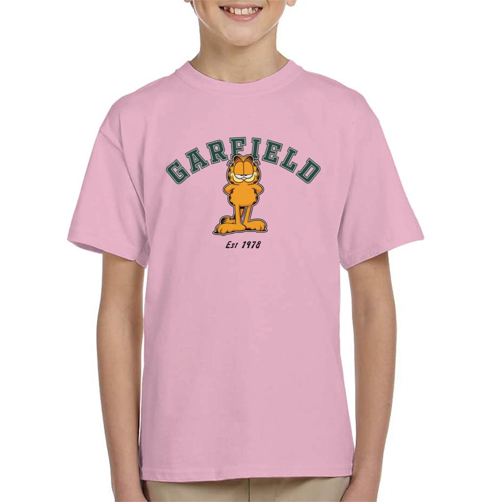 Garfield Varsity Sports Est 1978 Kid's T-Shirt-ALL + EVERY