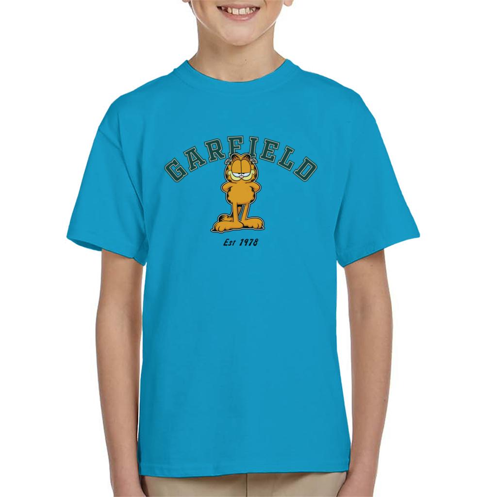 Garfield Varsity Sports Est 1978 Kid's T-Shirt-ALL + EVERY