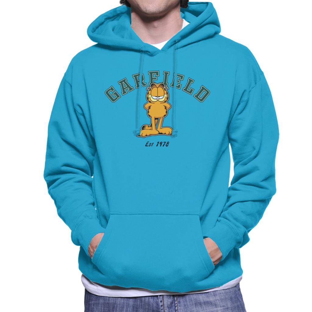 Garfield Varsity Sports Est 1978 Men's Hooded Sweatshirt-ALL + EVERY