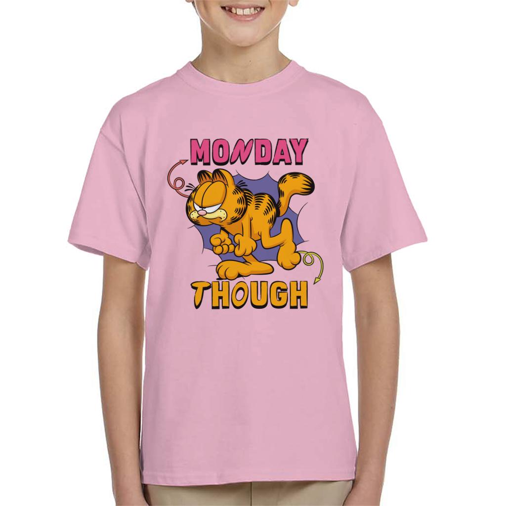 Garfield Monday Though Kid's T-Shirt-ALL + EVERY