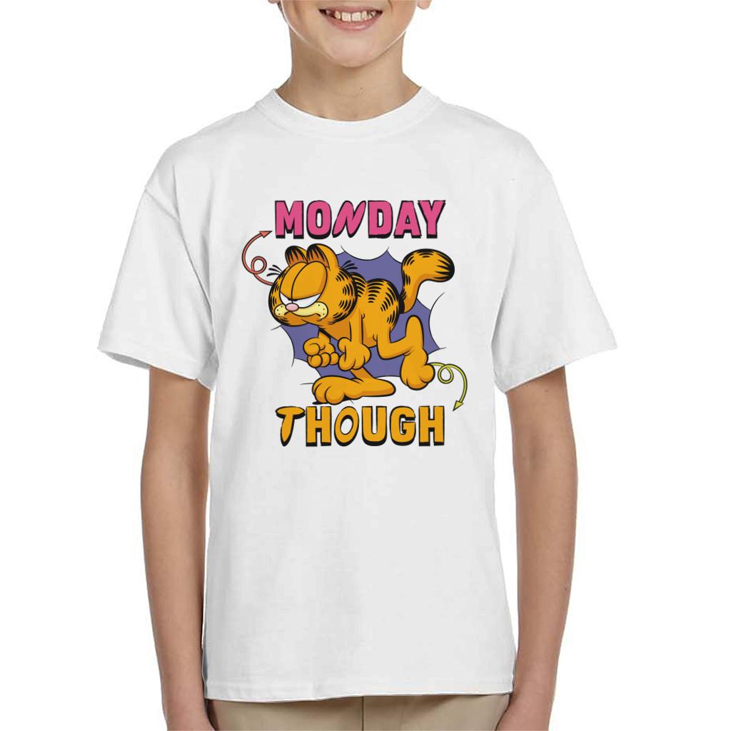 Garfield Monday Though Kid's T-Shirt-ALL + EVERY