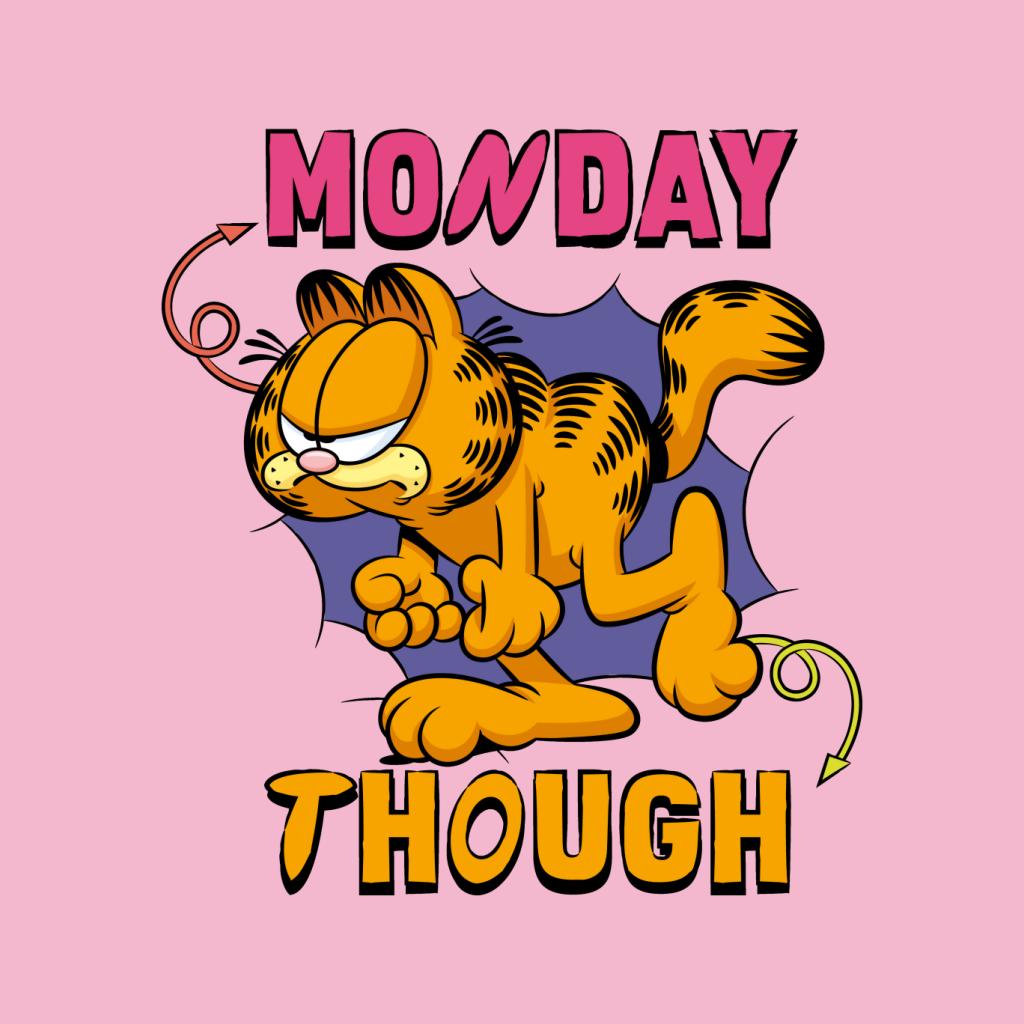 Garfield Monday Though Women's Sweatshirt-ALL + EVERY