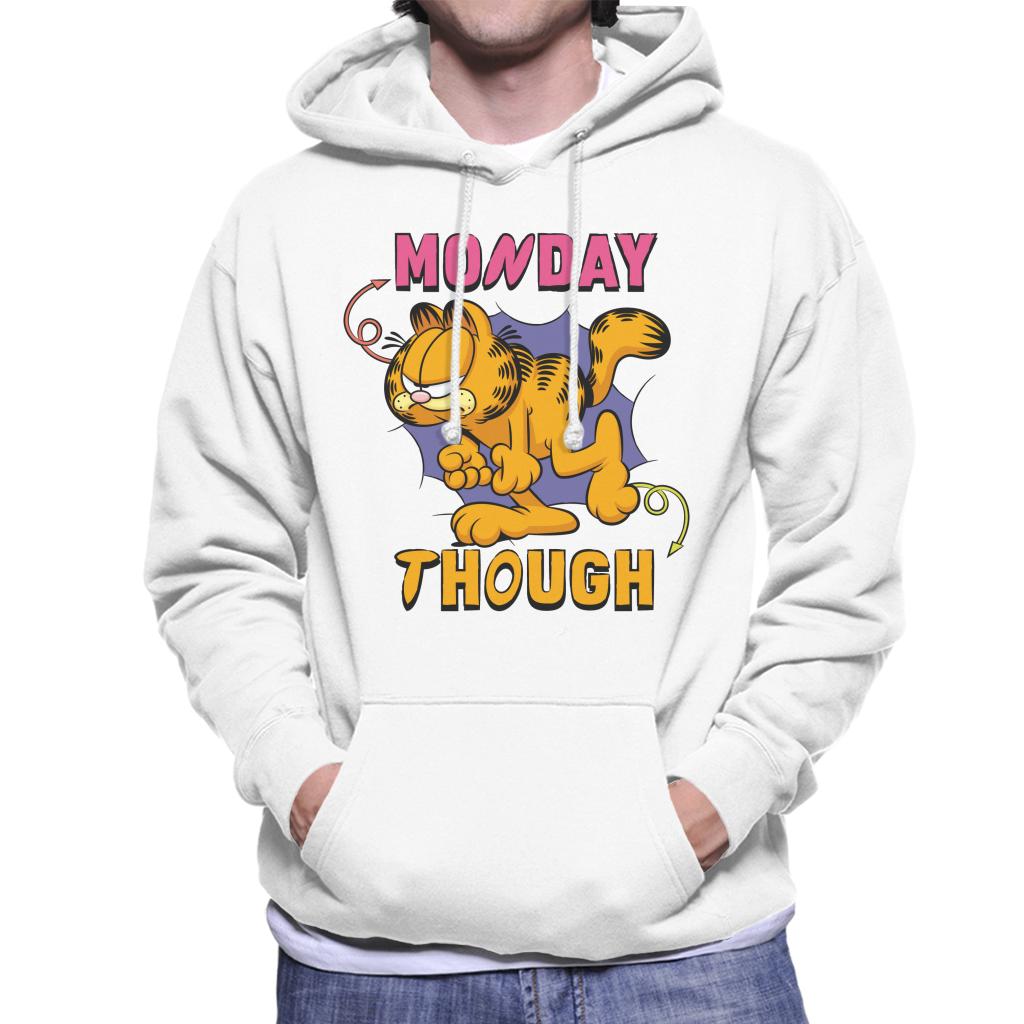 Garfield Monday Though Men's Hooded Sweatshirt-ALL + EVERY