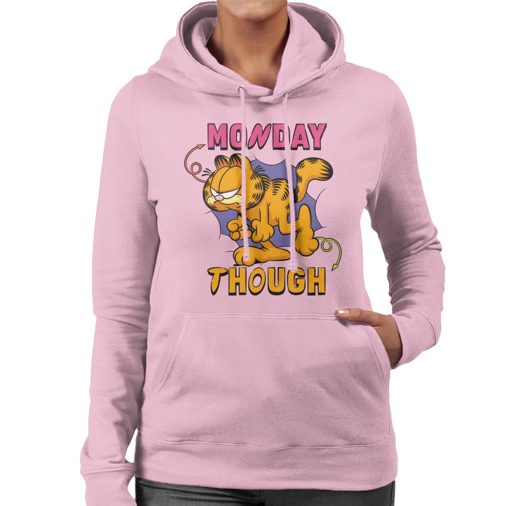 Garfield Monday Though Women's Hooded Sweatshirt-ALL + EVERY