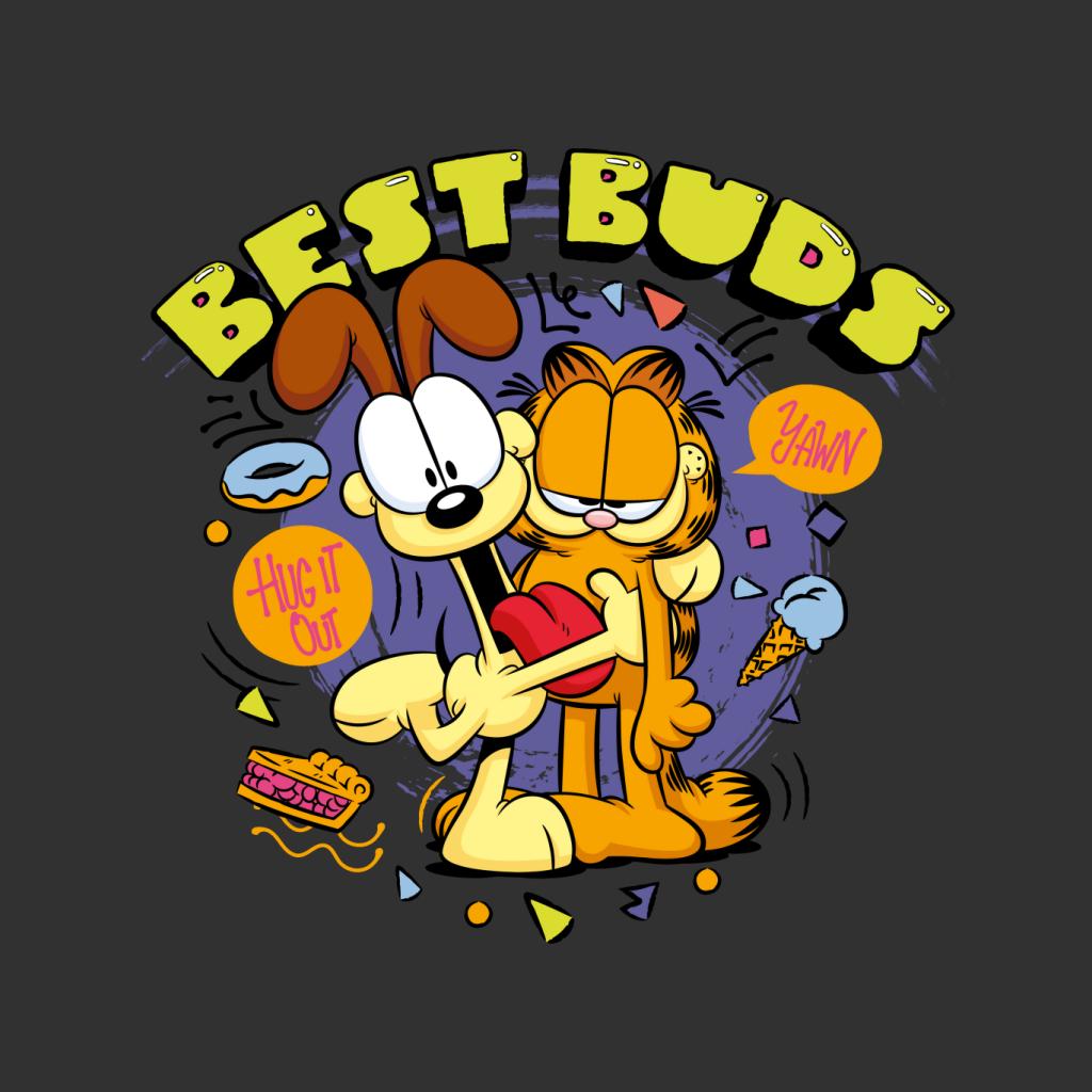 Garfield And Odie Best Buds Women's Hooded Sweatshirt-ALL + EVERY