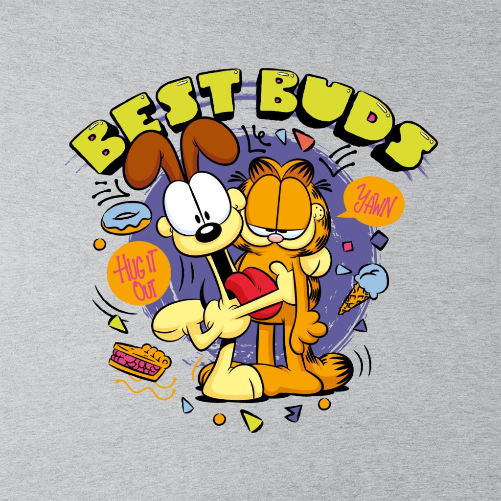 Garfield And Odie Best Buds Men's Hooded Sweatshirt-ALL + EVERY