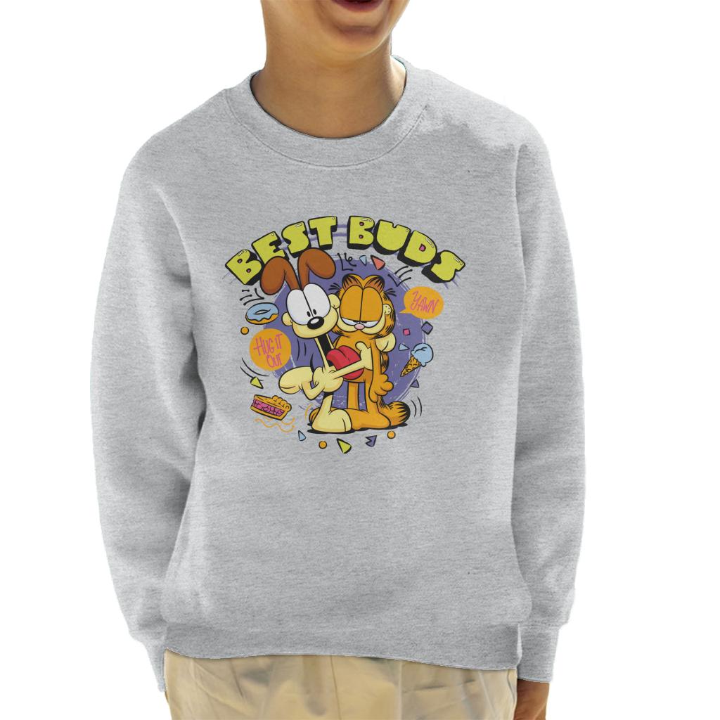 Garfield And Odie Best Buds Kid's Sweatshirt-ALL + EVERY