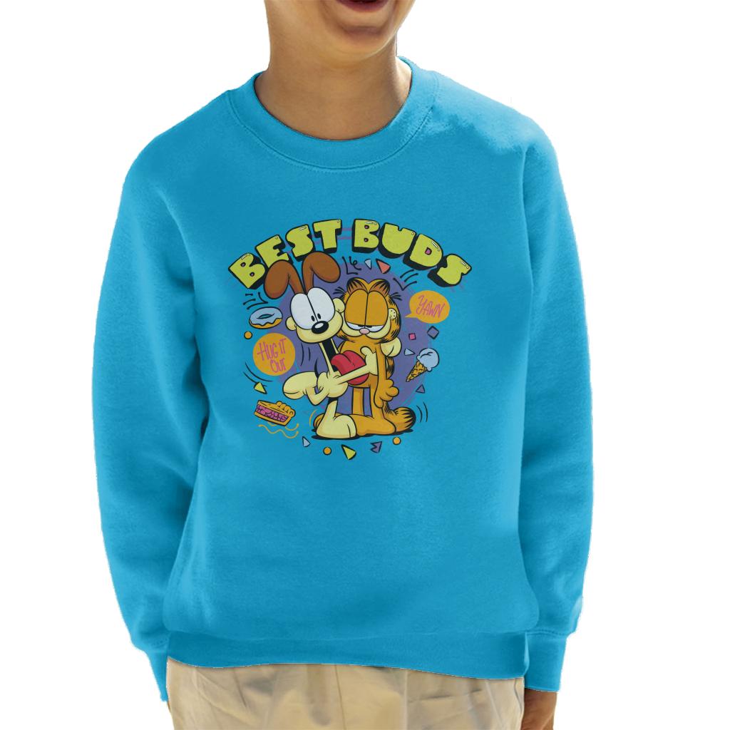 Garfield And Odie Best Buds Kid's Sweatshirt-ALL + EVERY