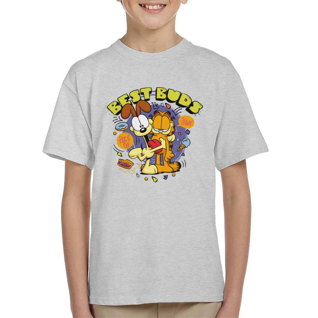 Garfield And Odie Best Buds Kid's T-Shirt-ALL + EVERY