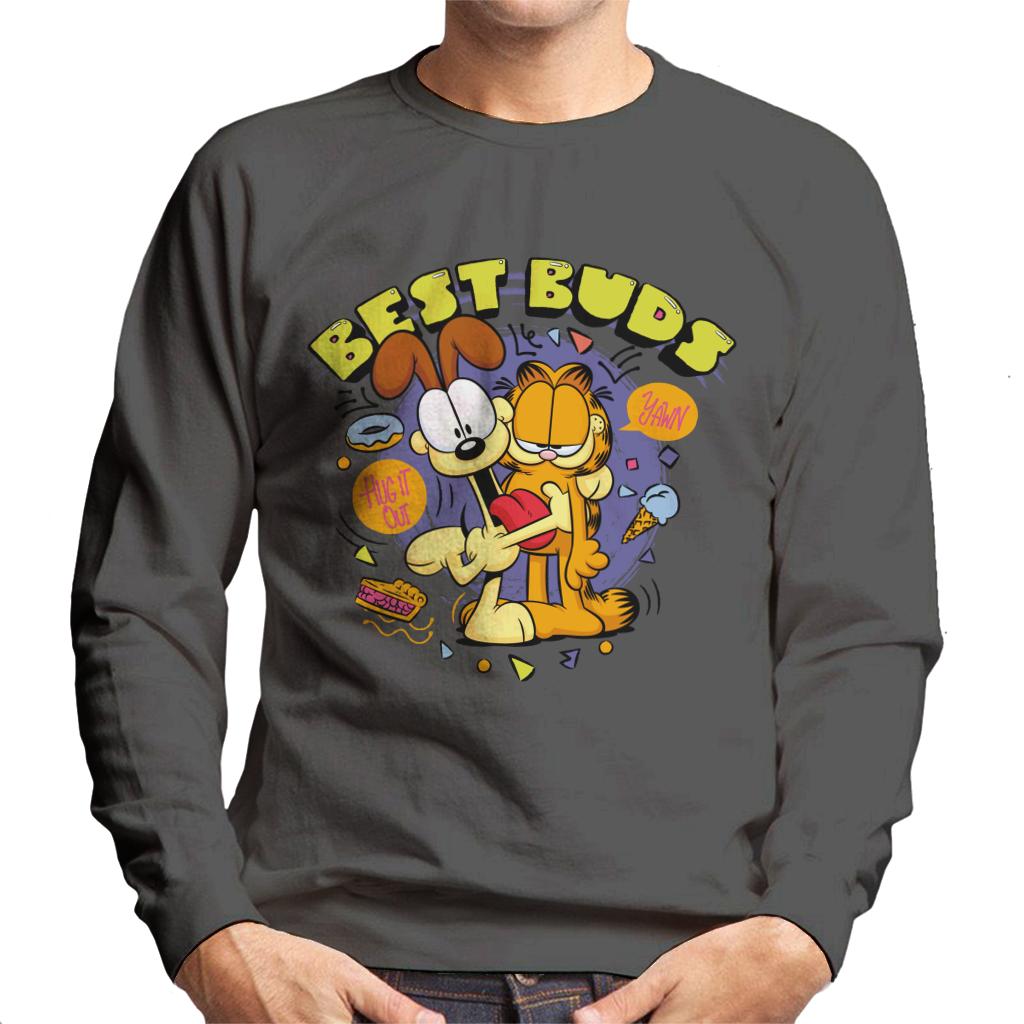 Garfield And Odie Best Buds Men's Sweatshirt-ALL + EVERY