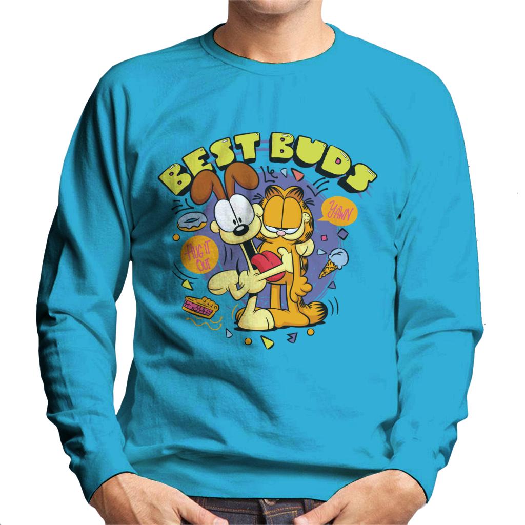 Garfield And Odie Best Buds Men's Sweatshirt-ALL + EVERY