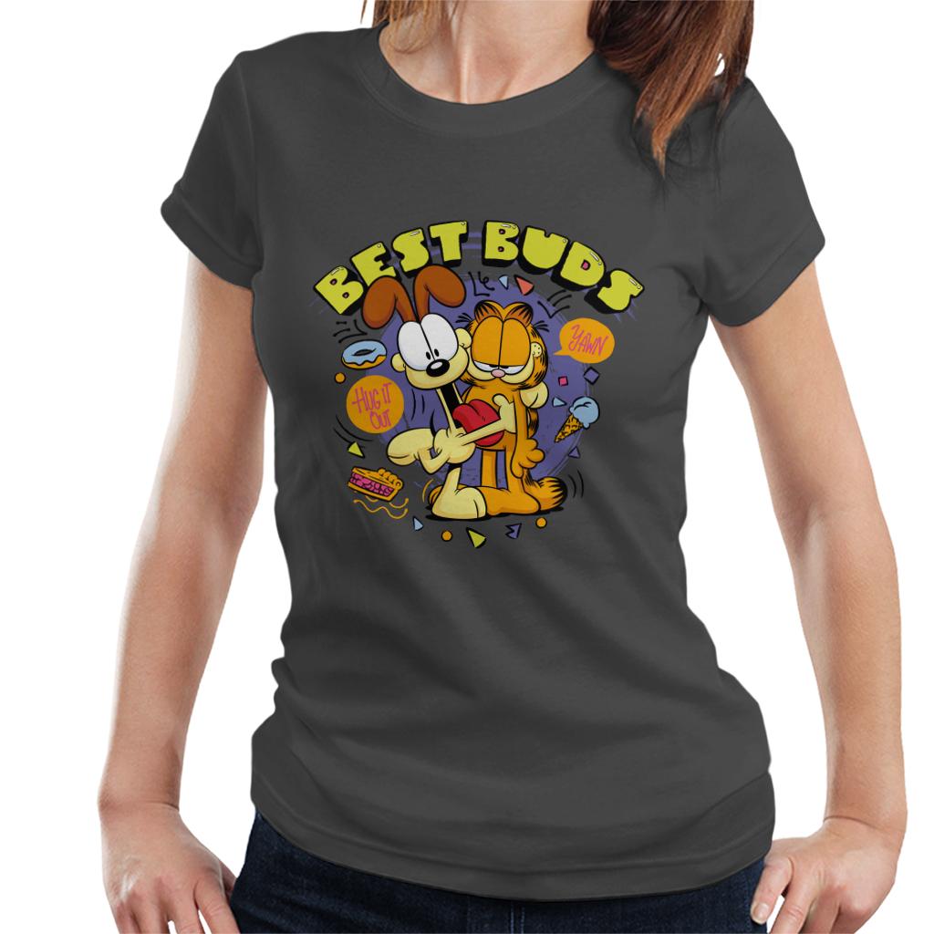 Garfield And Odie Best Buds Women's T-Shirt-ALL + EVERY